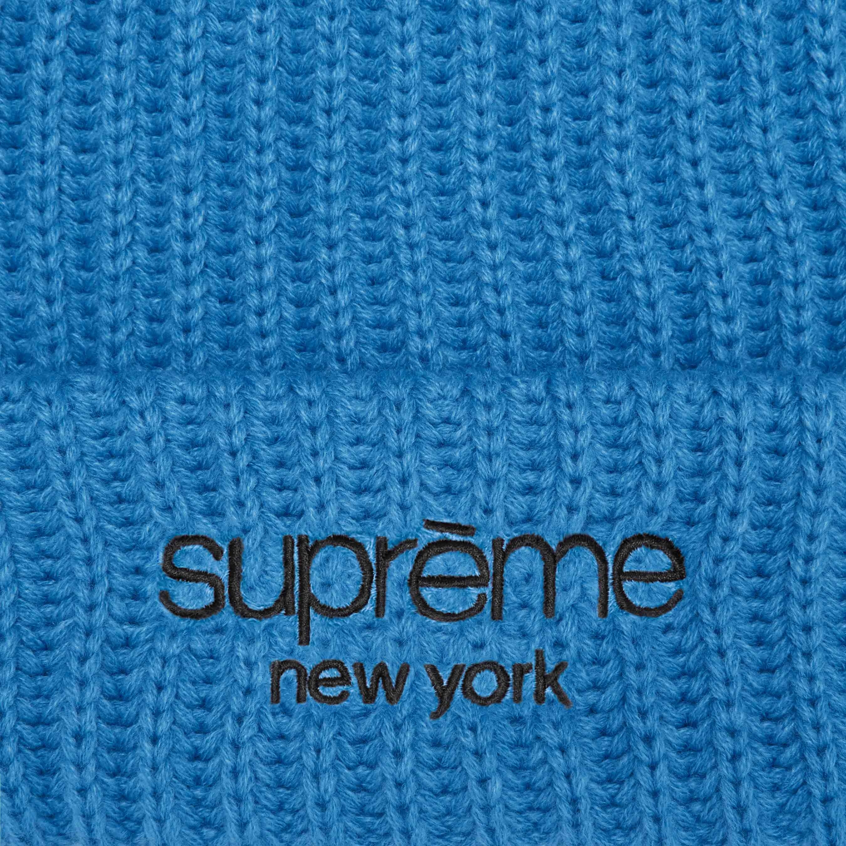 Classic Logo Chunky Ribbed Beanie view 3